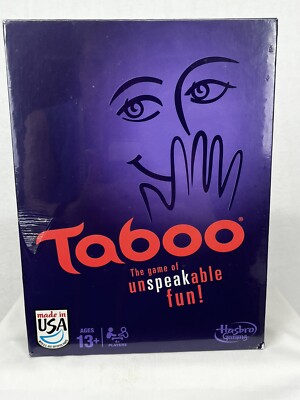 Taboo, Hasbro, Game, New Unopened