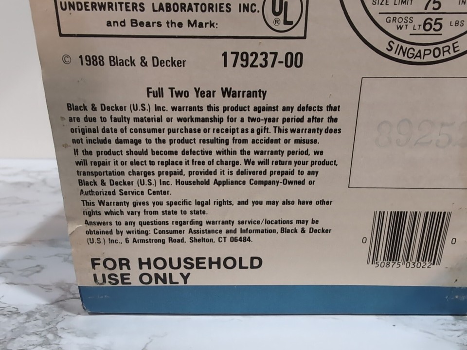 Brew Fresh Coffee One Cup at a Time Black & Decker DCM5 Coffeemaker New