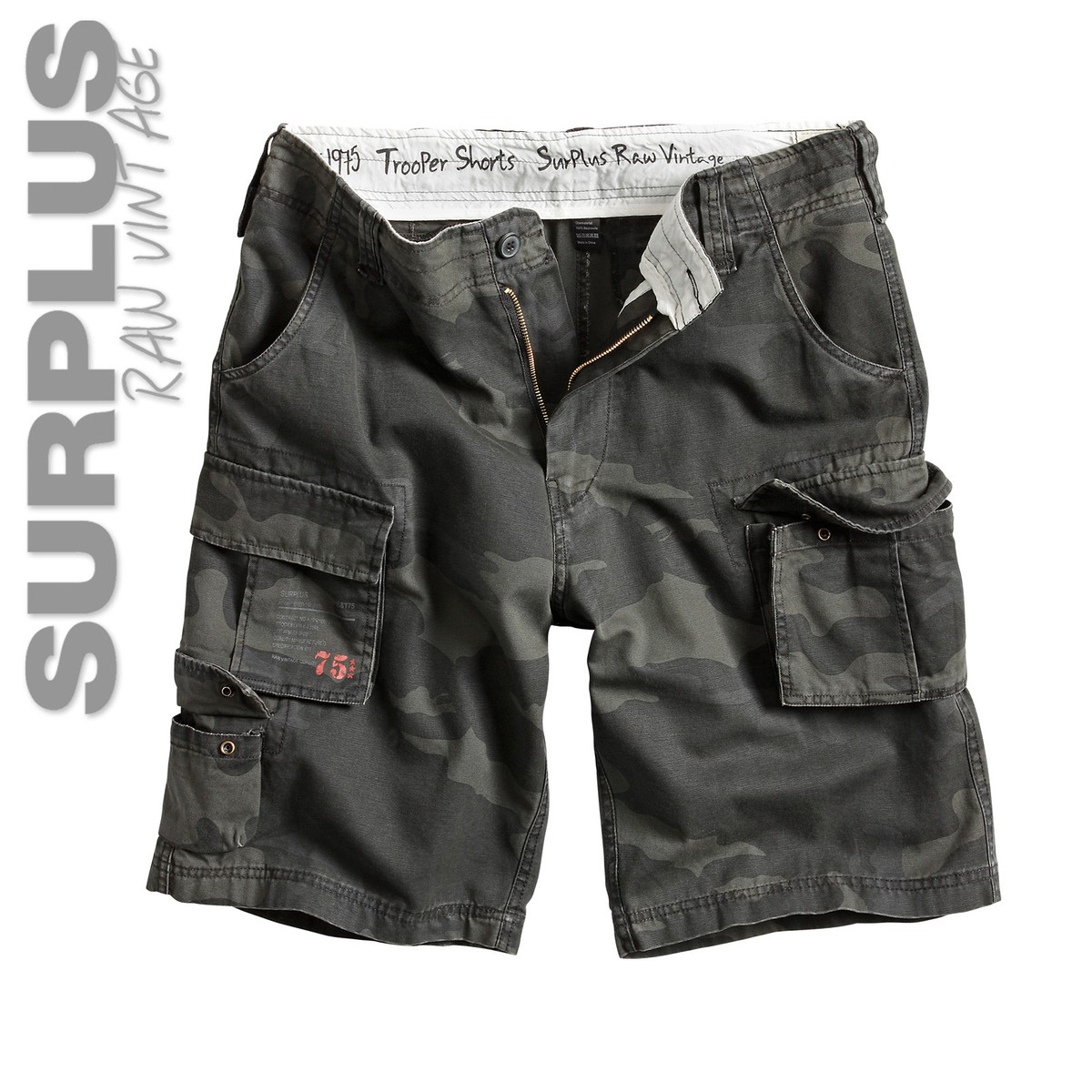 Surplus Raw Vintage Airborne - Pantaloncini Cargo Vintage Da Uomo Xxxl 103309668 - Foto 4