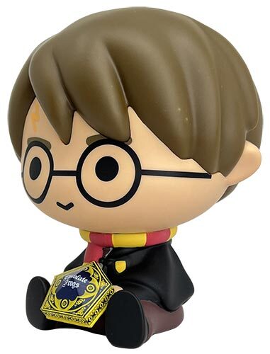 Harry Potter Chocolate Frog Box Chibi PVC Money Bank Salvadanaio PLASTOY