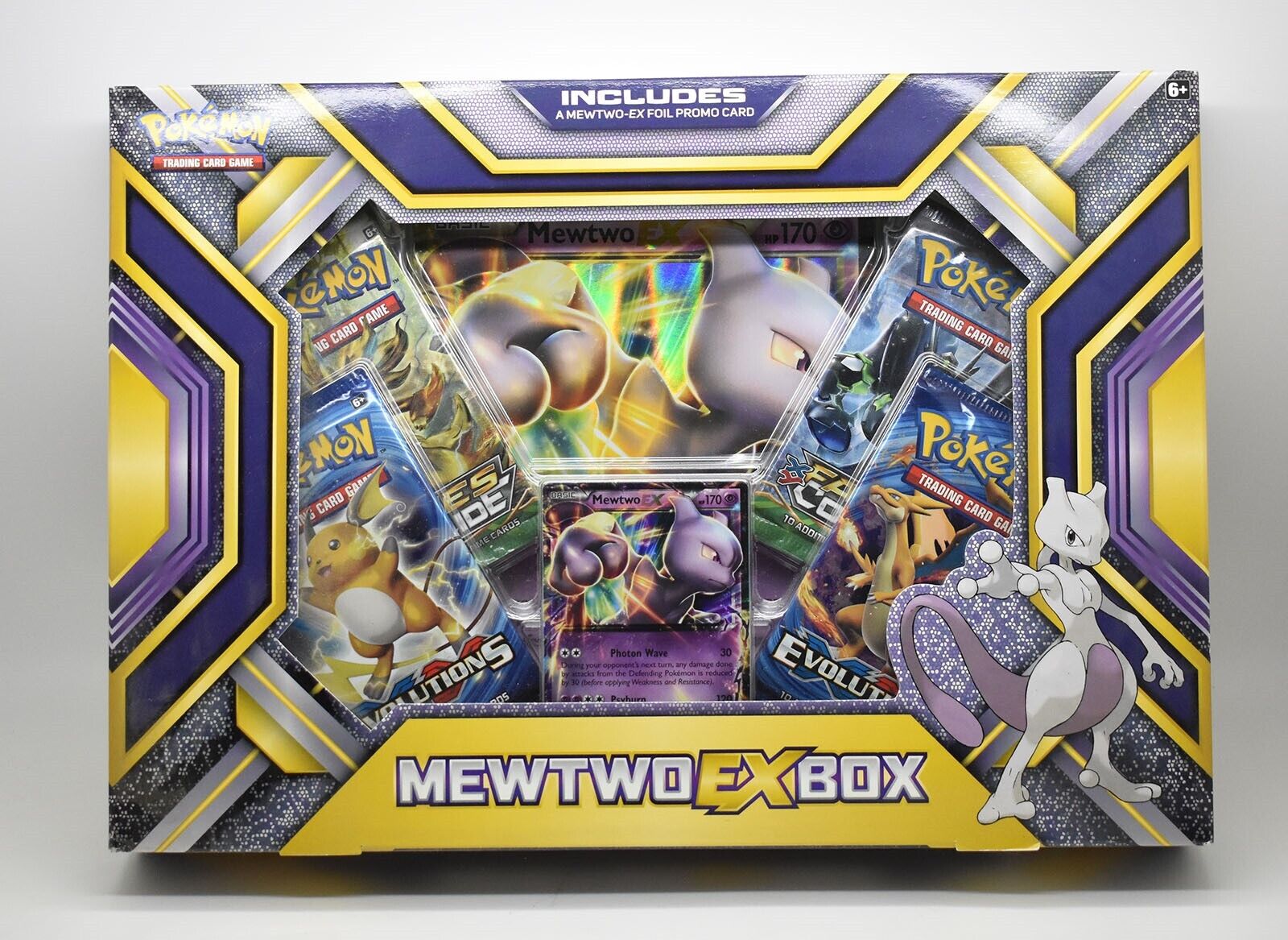 Pokemon Trading Card Game Mewtwo EX Box and Shiny Tapu Koko GX Box