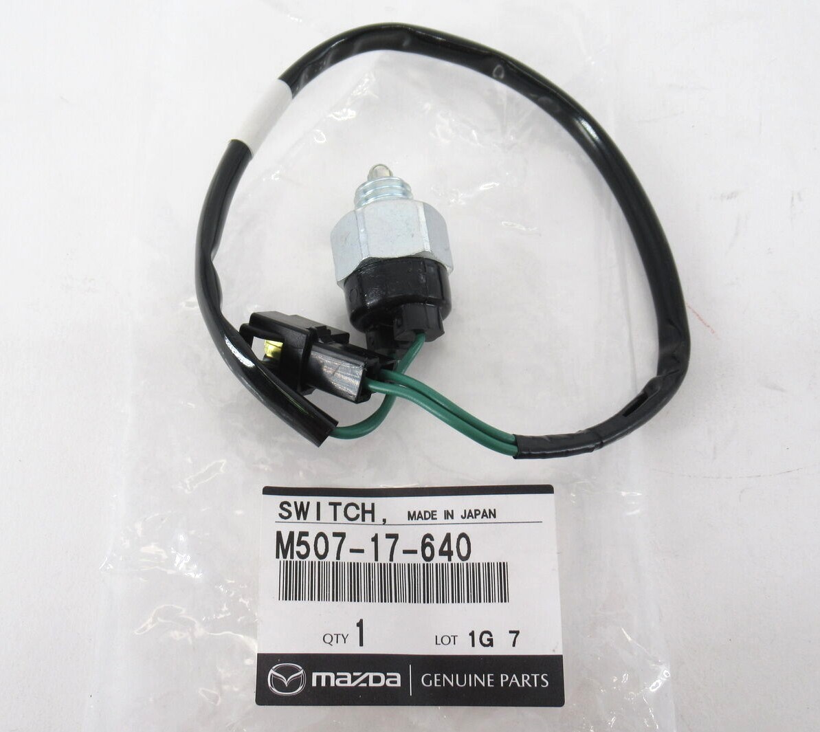 Genuine OEM Mazda M507-17-640 Reverse Light Back-Up Lamp Switch 99