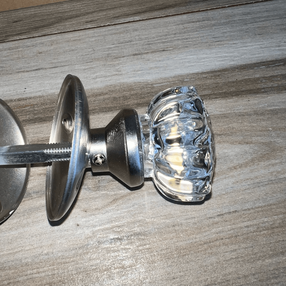Crystal Style Glass Door Knob Privacy Door Knobs Interior Door
