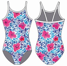 Spring Flowers GYMNASTICS / DANCE LEOTARD