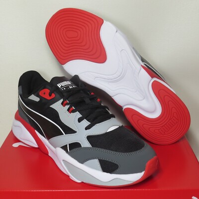 PUMA X-Ray Millennium Training Shoes Black Grey Red 375999-10 Men