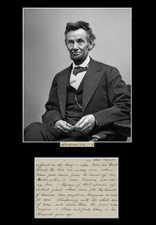 Abraham Lincoln / Giant Human quote / 13 x 19 poster