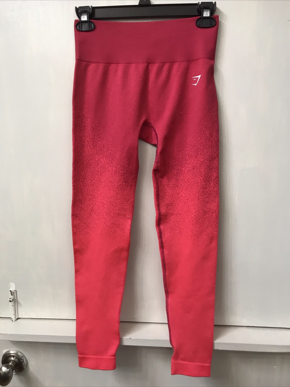 Leggings Gymshark Haute Taille Ombré Rose - Taille XS, Pour Le Sport - Neuf Sans étiquette