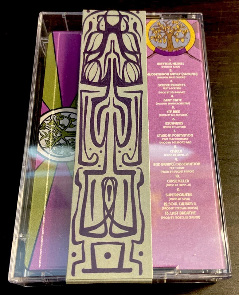 SLEEP SINATRA In God's Image 1/15 Printed Cassette Tape + Obi I HAD AN ACCIDENT - Image 4 of 4