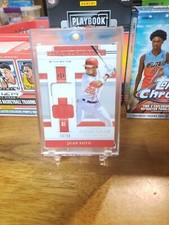 JUAN SOTO 2020 NATIONAL TREASURES GAME GEAR MATERIALS  # 58/ 99