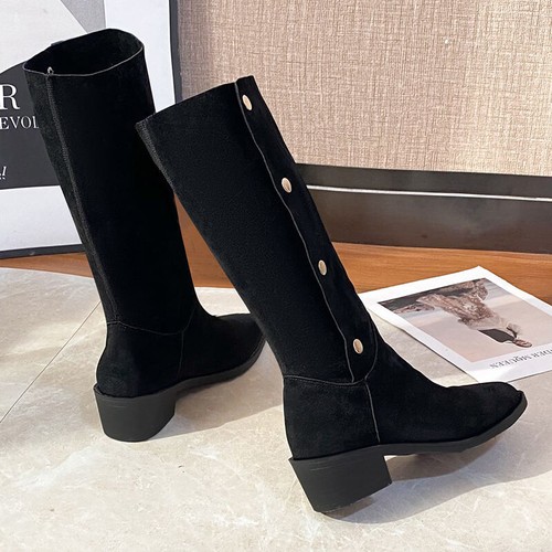 Women's Boots Tall Fashion Winter Shoes Boots Knee High Riding Boots Outdoor - Bild 8 von 14