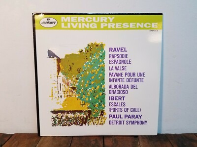 Ravel Ibert Paul Paray Detroit Symphony, 1997 Mercury Living