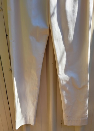 LIMB Vintage Cream Pleated High Waist Pants Sz XXS - Picture 9 of 16