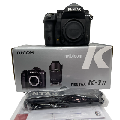 New PENTAX K-1 Mark II DSLR Camera with 28-105mm WR Lens Full