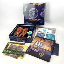 The Crystal Maze Board Game Complete & Excellent Condition TV Show Fun!
