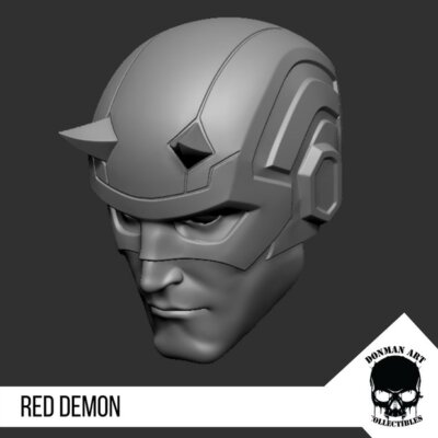 SF・ファンタジー・ホラー bust 3d printed Daredevil 👤 Wicked Marvel Daredevil Bust: Tested and ready for 3d