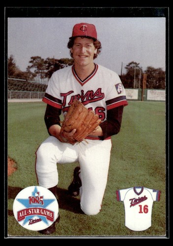 Tarjeta regional individual emitida por el equipo de gemelos BRF Minnesota 1985 * Tú eliges * - Imagen 7 de 10