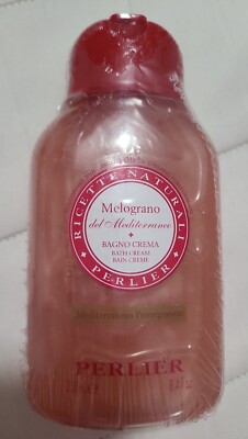 Perlier Melograno Pomegranate 100% organic Bath Cream Sealed new/ Sealed 8.4oz
