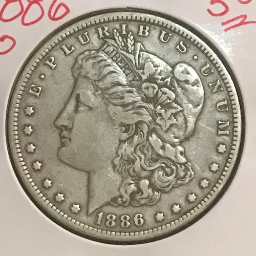 U.S. Morgan Dollar Prem VF 1886-O
