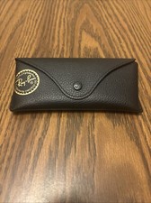 NEW Ray Ban Genuine Black Sunglasses Eyeglasses Case FAST SHIPPING  
