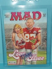 Taylor Swift/ Travis Kelce MAD magazine promo card 💥 free ship!