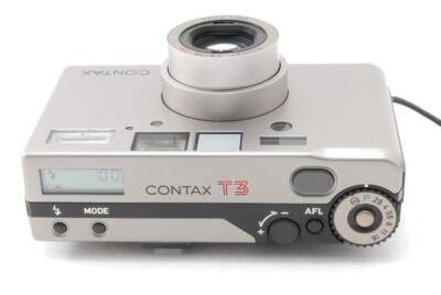 CONTAX T3 with box and accessories, Mint Condition working