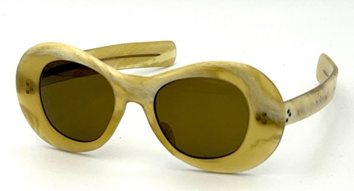 Vintage A. A. Sutain Alabaster Sunglasses Early Model No. 18 1950s? 1960? #494 - Picture 3 of 6
