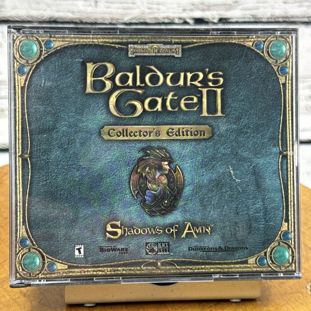 Baldur's Gate II 2 Shadows of Amn Collectors Edition PC Game [4 CD