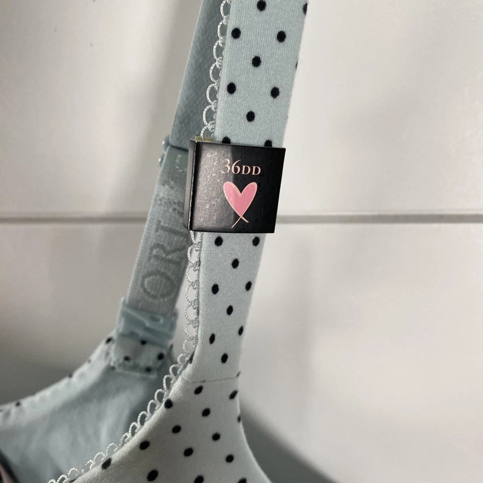 Sujetador Victoria's Secret Mujer 36DD Azul Lunares Body de Victoria Forma Perfecta Foto 2 de 4