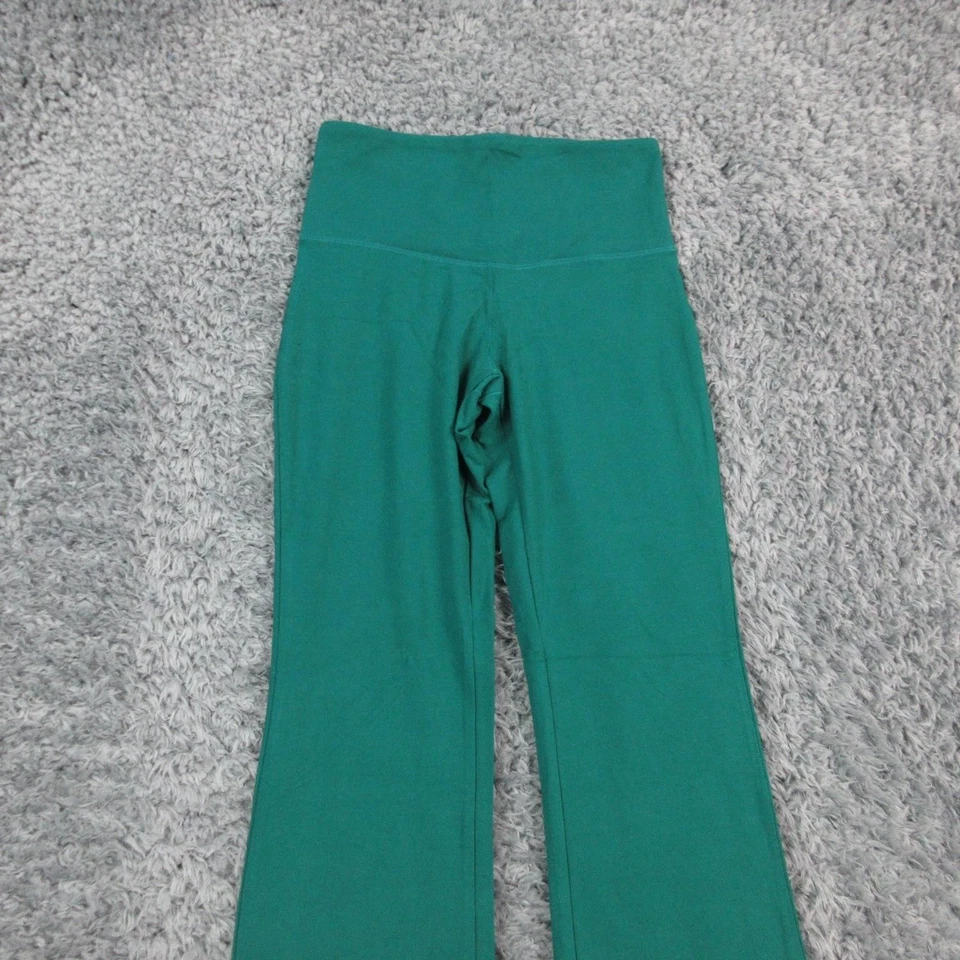 Pantalones Victorias Secret para mujer pequeños largos verdes acampanados elásticos salón 24x33,5* nuevos con etiquetas Foto 2 de 4