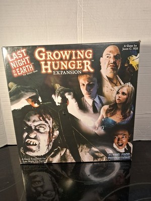 Last Night On Earth GROWING HUNGER EXPANSION Board Game NEW Sealed Flying Frog