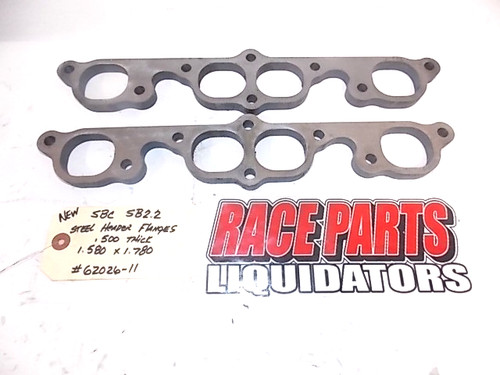 SB2.2 Steel 1/2" Header flange set U-Weld set Pro fab Kooks race drag 62026-11