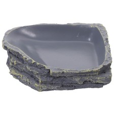  Reptile Drinking Bowl Turtle Accessories Leopard Gecko Tank Food Dishes for