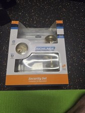 Schlage Plymouth Bright Brass Double Cylinder Deadbolt FB52N V PLY 505 605