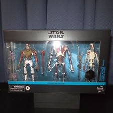 Star Wars Black Series Jedi Survivor MagnaGuard Super Battle Droid 3 pack Gaming