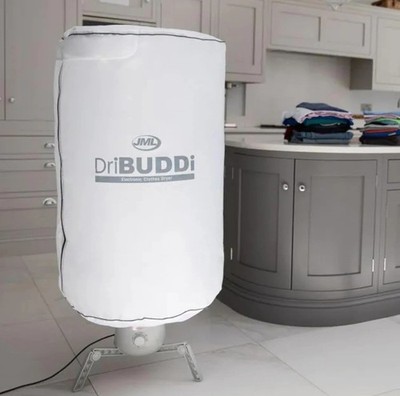JML DriBUDDI Compact Elektrischer Wäschetrockner - Beheizter Wäscheständer 10Kg Kleidung