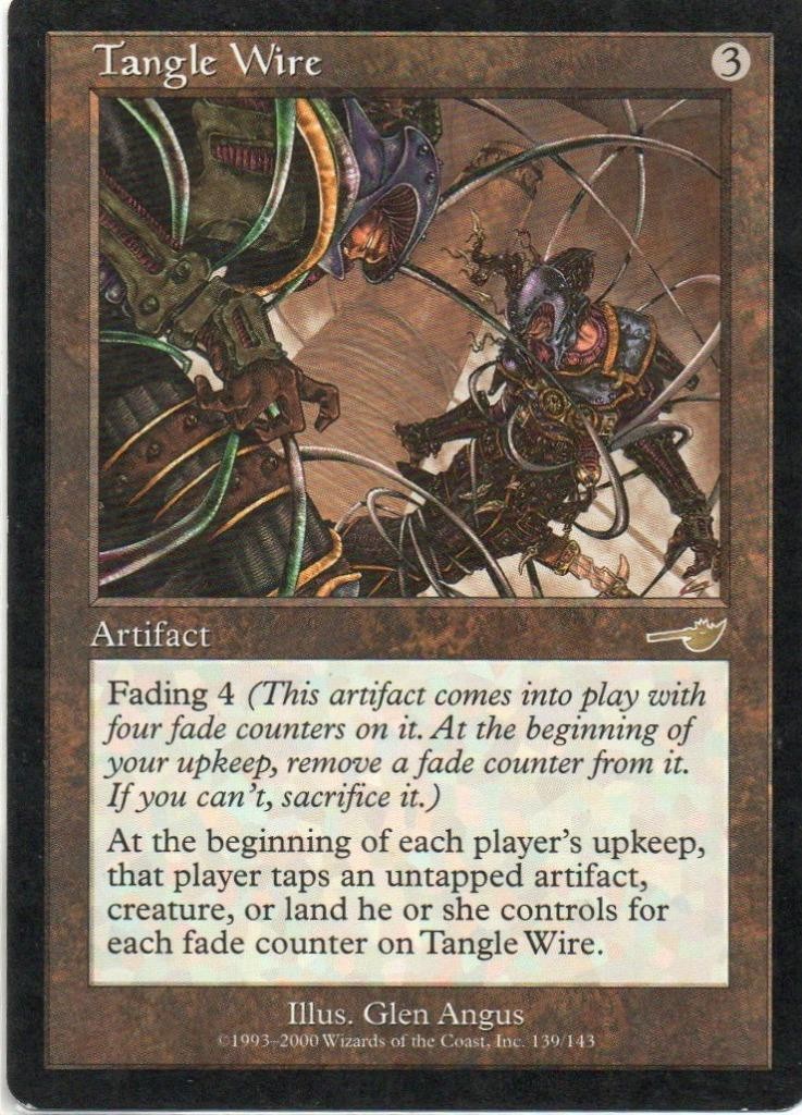 MTG: Nemesis: Tangle Wire: Lightly Played Condition