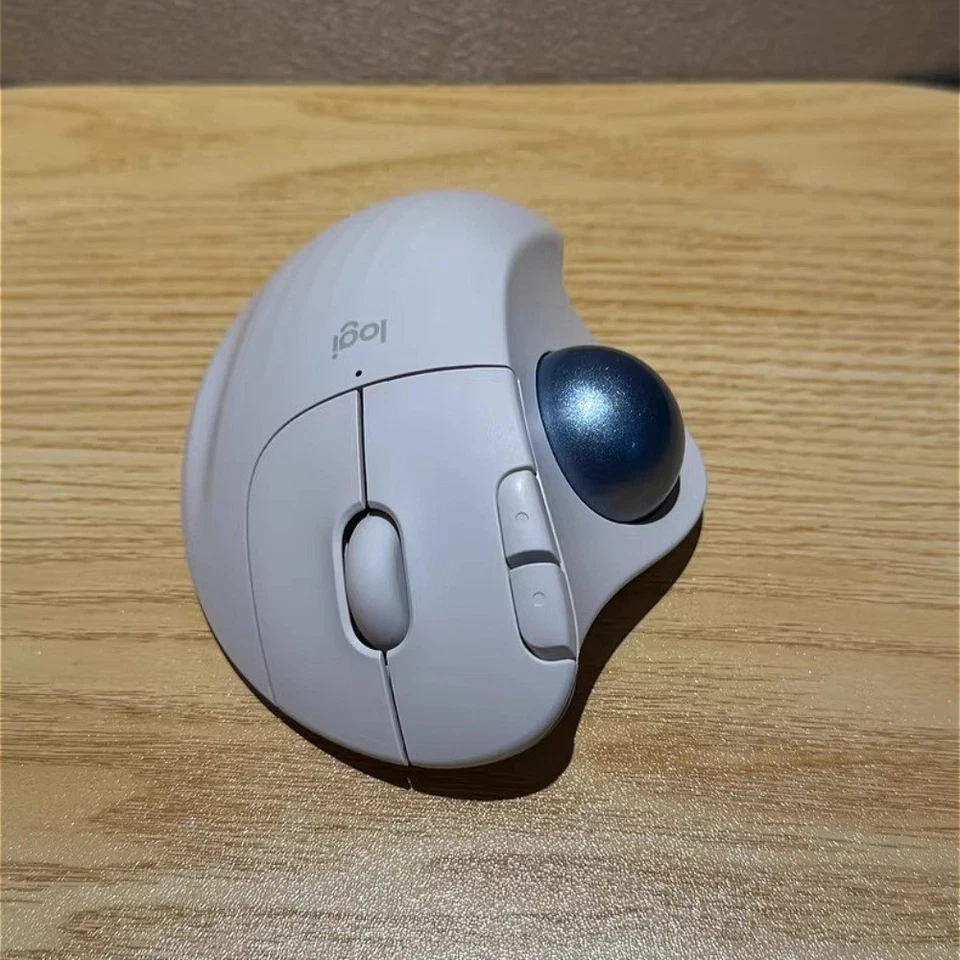 Logitech Ergo M575 Trackball - Comfort Thumb Control for Office & Home White - Image 4 of 4