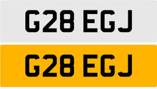 G28 EGJ GREGG GREGOR GREGS GREIGS GREGGS GREG GREIG OLD G PRIVATE NUMBER PLATE