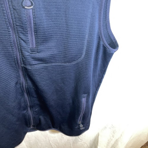 Orvis Men’s Fishing Vest Size Medium Navy Blue Outdoors Athleisure Fun - Picture 7 of 12