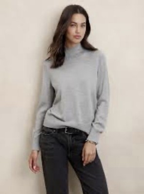 Prologue x Target Women's Super Soft Thick Dark Green Mockneck Sweater Plus XXL