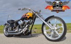 2005 Custom Built Motorcycles SAXON FIRESTORM 260 SOFTAIL CHOPPER Excellent 