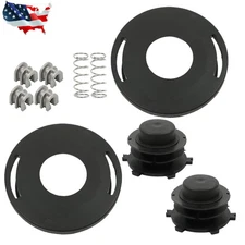 2Pk Spool & Cap 25-2 For Stihl FS44 FR106 FR108 FS44J FS44R FS48 FS50 FS50E