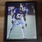 Lawrence Taylor Signed  11 X 14 Framed Picture With COA