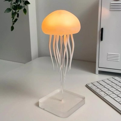 Quallen Lampe, LED Jellyfish Lamp, RGB Gradient Jellyfish Nachttischlampe