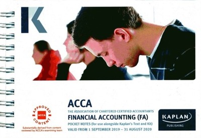 FINANCIAL ACCOUNTING FA by KAPLAN PUBLISHING Paperback Self Help Business