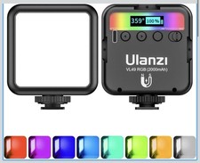 ULANZI VL49 RGB Video Lights LED Camera Light 360 Full Color Portable Light