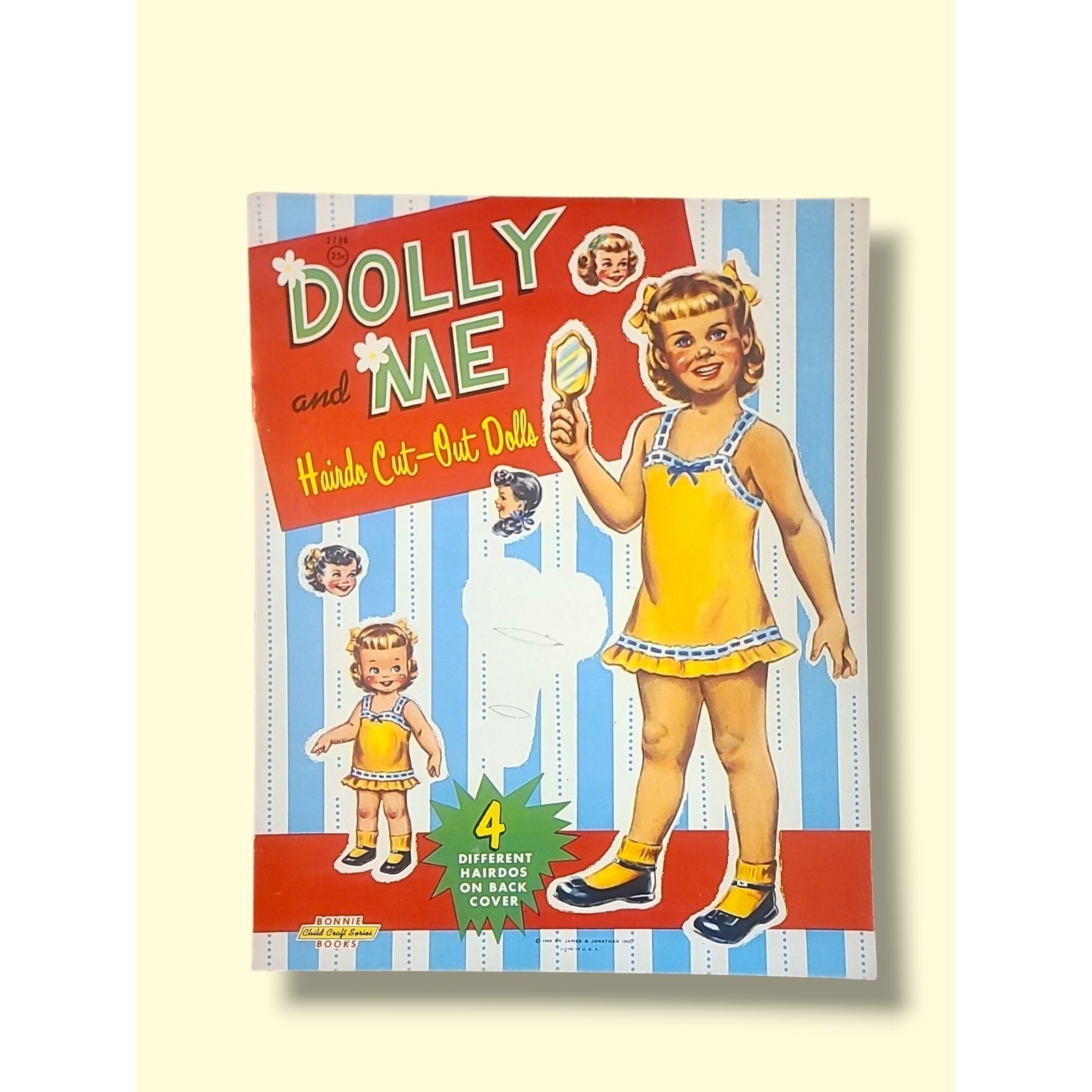 Dolly and Me Hairdos Cut-Out Paper Dolls 1956 Uncut Bonnie Childcraft *Read*