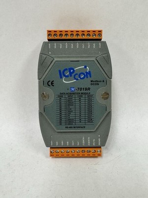 ICP DAS USA CON M-7019 R Analog Input Data Acquisition Module