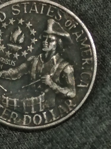 1776-1976 bicentennial quarter Error - Picture 5 of 7