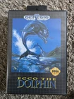 Ecco the Dolphin Sega Genesis CIB Complete with Hang Tab Manual Tested Working